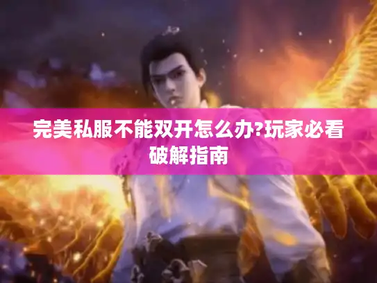 完美私服不能双开怎么办?玩家必看破解指南 完美私服不能双开怎么办?玩家必看破解指南