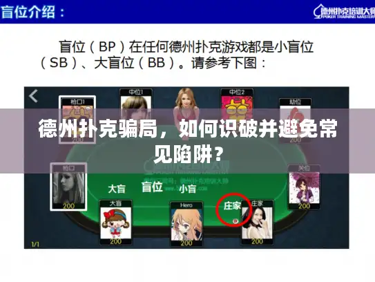 德州扑克骗局，如何识破并避免常见陷阱？