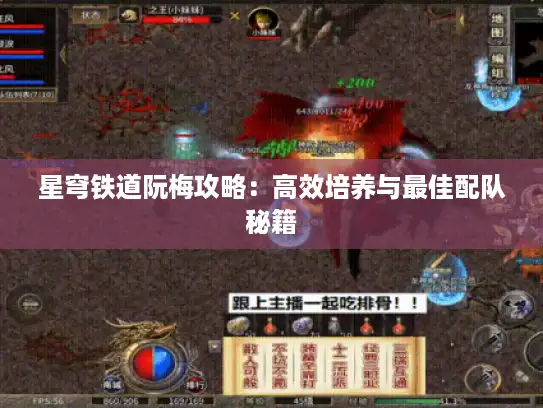 星穹铁道阮梅攻略:高效培养与最佳配队秘籍 星穹铁道阮梅攻略:高效培养与最佳配队秘籍