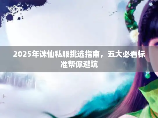 2025年诛仙私服挑选指南，五大必看标准帮你避坑