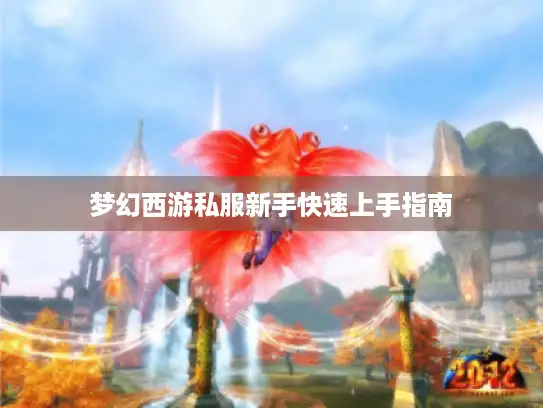 梦幻西游私服新手快速上手指南