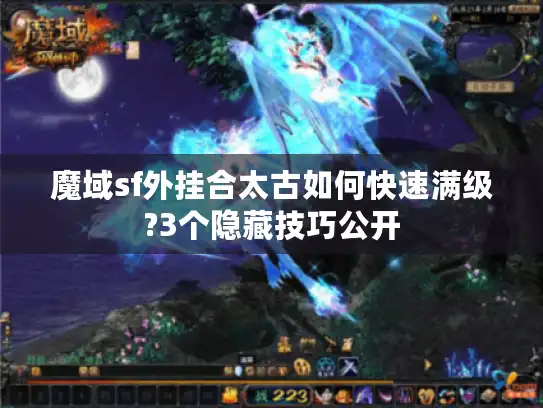 魔域sf外挂合太古如何快速满级?3个隐藏技巧公开