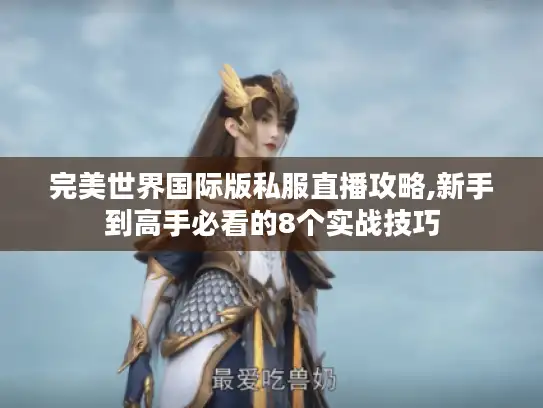 完美世界国际版私服直播攻略,新手到高手必看的8个实战技巧