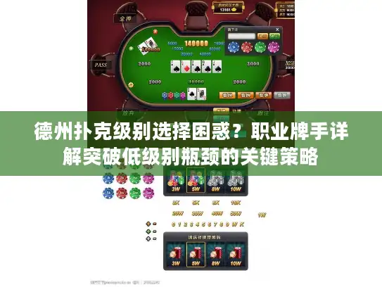 德州扑克级别选择困惑？职业牌手详解突破低级别瓶颈的关键策略