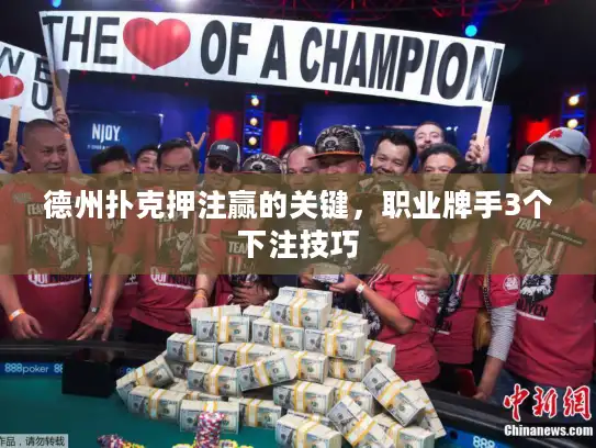 德州扑克押注赢的关键，职业牌手3个下注技巧