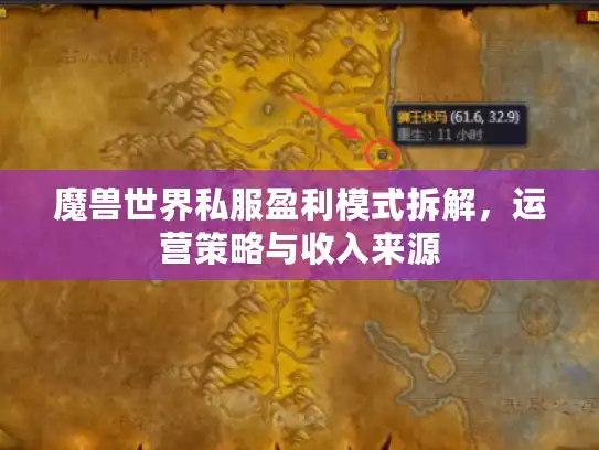 魔兽世界私服盈利模式拆解，运营策略与收入来源