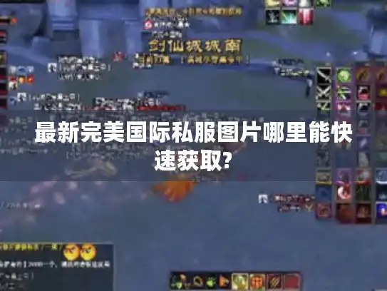 最新完美国际私服图片哪里能快速获取?