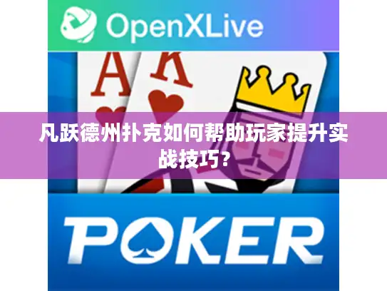 凡跃德州扑克如何帮助玩家提升实战技巧？