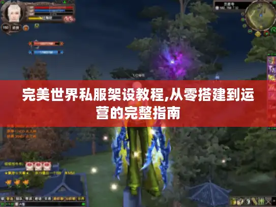 完美世界私服架设教程,从零搭建到运营的完整指南