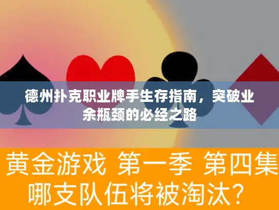 德州扑克职业牌手生存指南,突破业余瓶颈的必经之路 德州扑克职业牌手生存指南,突破业余瓶颈的必经之路