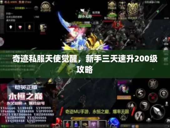 奇迹私服天使觉醒，新手三天速升200级攻略