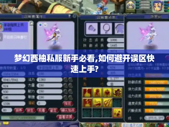 梦幻西柚私服新手必看,如何避开误区快速上手? 梦幻西柚私服新手必看,如何避开误区快速上手?