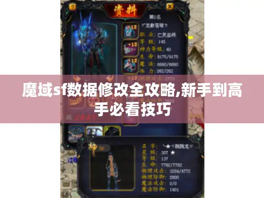 魔域sf数据修改全攻略,新手到高手必看技巧 魔域sf数据修改全攻略,新手到高手必看技巧