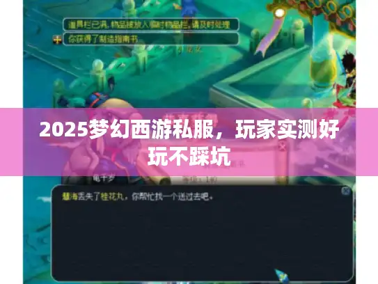 2025梦幻西游私服，玩家实测好玩不踩坑