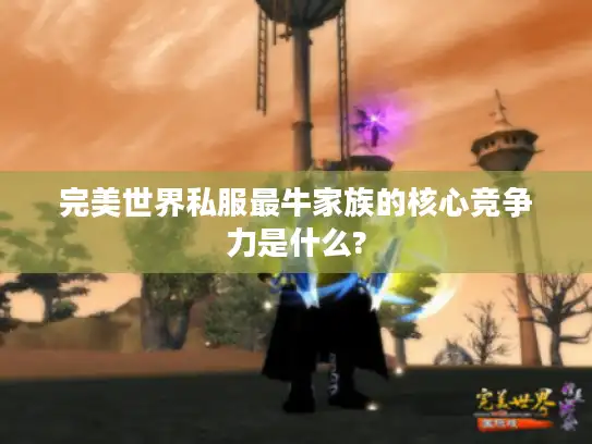 完美世界私服最牛家族的核心竞争力是什么?