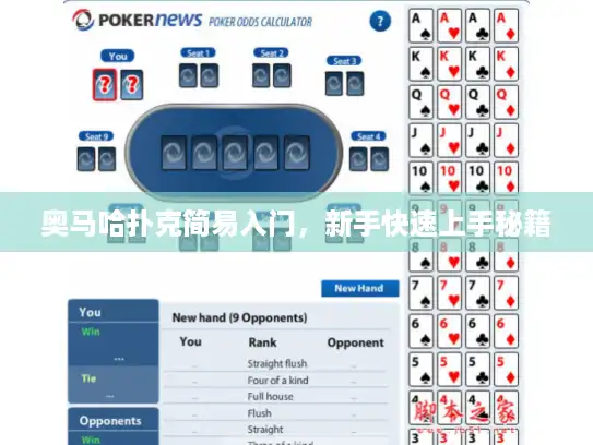 奥马哈扑克简易入门，新手快速上手秘籍