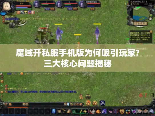 魔域开私服手机版为何吸引玩家?三大核心问题揭秘