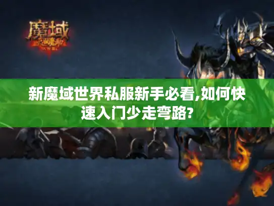 新魔域世界私服新手必看,如何快速入门少走弯路? 新魔域世界私服新手必看,如何快速入门少走弯路?