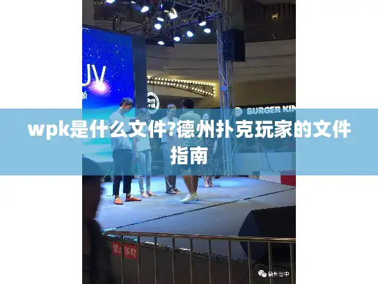 wpk是什么文件?德州扑克玩家的文件指南