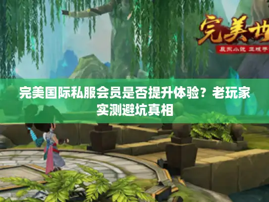 完美国际私服会员是否提升体验？老玩家实测避坑真相