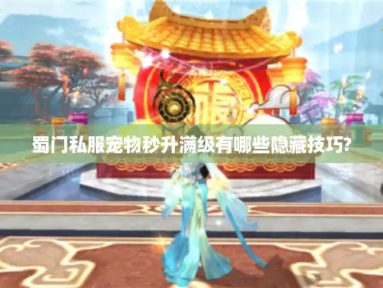 蜀门私服宠物秒升满级有哪些隐藏技巧?