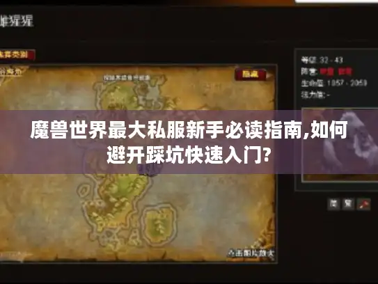 魔兽世界最大私服新手必读指南,如何避开踩坑快速入门?