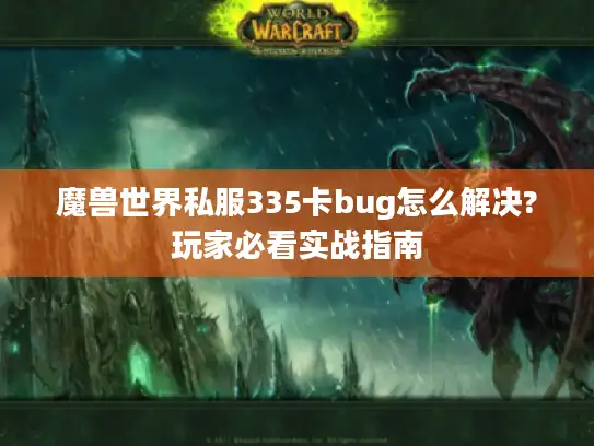 魔兽世界私服335卡bug怎么解决?玩家必看实战指南