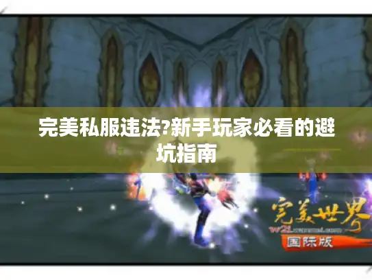 完美私服违法?新手玩家必看的避坑指南