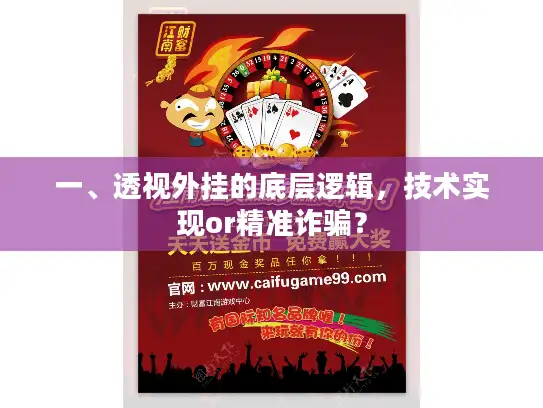 一、透视外挂的底层逻辑，技术实现or精准诈骗？