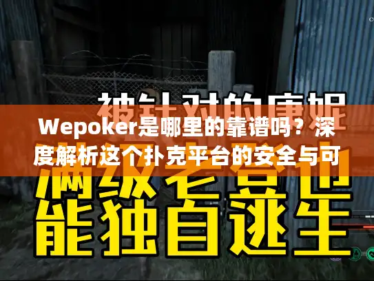 Wepoker是哪里的靠谱吗？深度解析这个扑克平台的安全与可信度