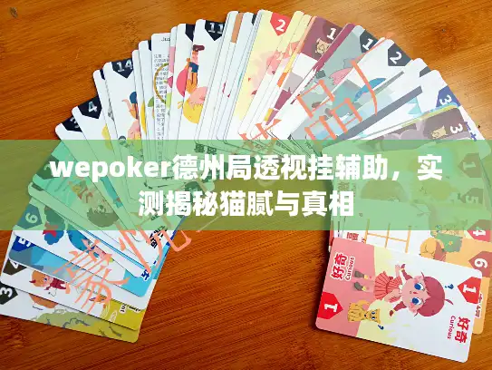 wepoker德州局透视挂辅助，实测揭秘猫腻与真相