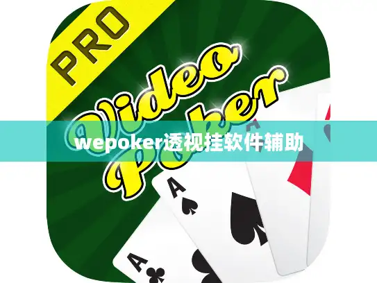 wepoker透视挂软件辅助
