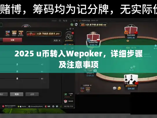 2025 u币转入Wepoker，详细步骤及注意事项
