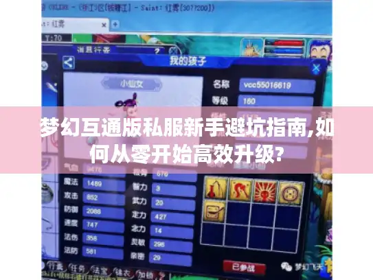 梦幻互通版私服新手避坑指南,如何从零开始高效升级? 梦幻互通版私服新手避坑指南,如何从零开始高效升级?