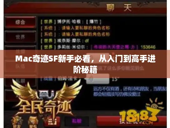Mac奇迹SF新手必看，从入门到高手进阶秘籍