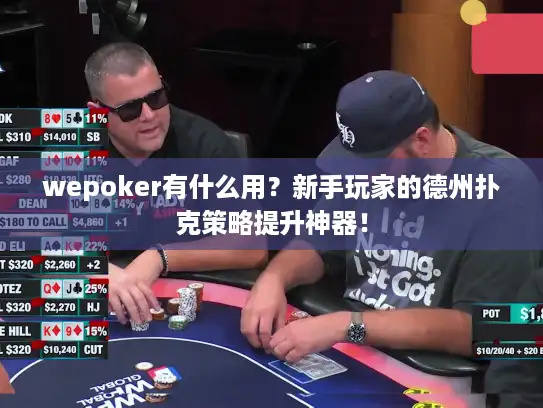 wepoker有什么用？新手玩家的德州扑克策略提升神器！