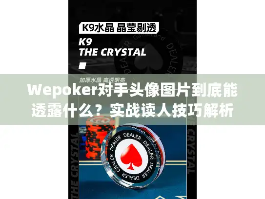 Wepoker对手头像图片到底能透露什么？实战读人技巧解析