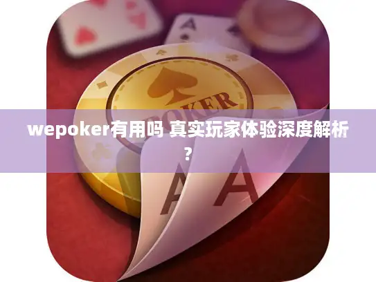 wepoker有用吗 真实玩家体验深度解析?
