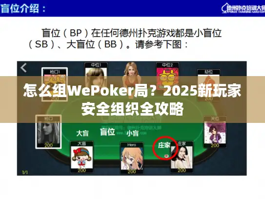 怎么组WePoker局？2025新玩家安全组织全攻略