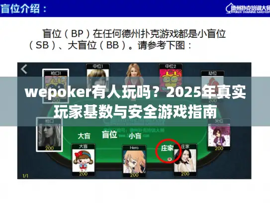 wepoker有人玩吗?2025年真实玩家基数与安全游戏指南 wepoker有人玩吗?2025年真实玩家基数与安全游戏指南