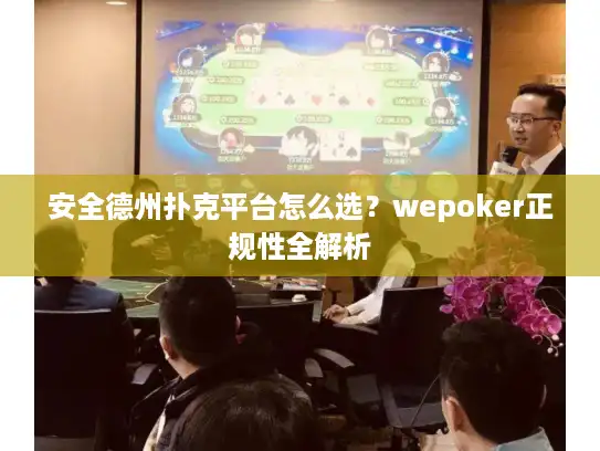 安全德州扑克平台怎么选？wepoker正规性全解析