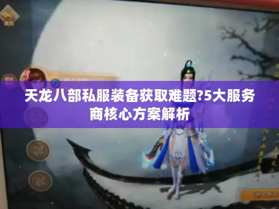天龙八部私服装备获取难题?5大服务商核心方案解析