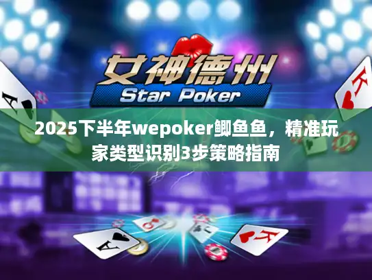 2025下半年wepoker鲫鱼鱼,精准玩家类型识别3步策略指南 2025下半年wepoker鲫鱼鱼,精准玩家类型识别3步策略指南