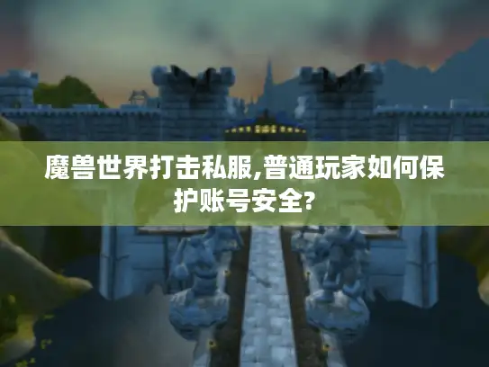 魔兽世界打击私服,普通玩家如何保护账号安全?