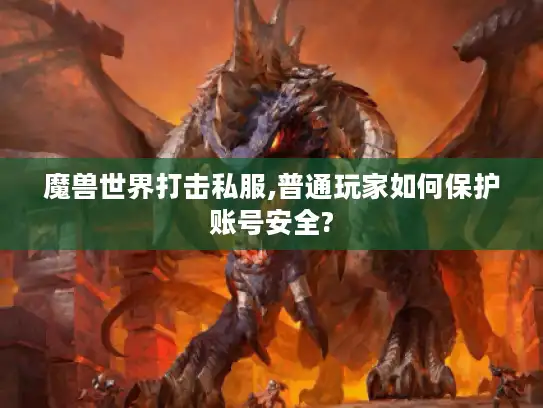 魔兽世界打击私服,普通玩家如何保护账号安全?