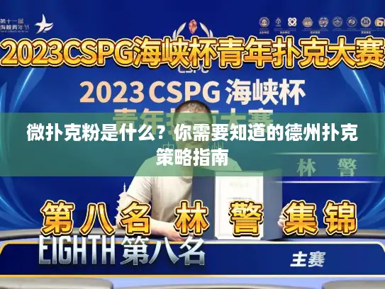 微扑克粉是什么?你需要知道的德州扑克策略指南 微扑克粉是什么?你需要知道的德州扑克策略指南