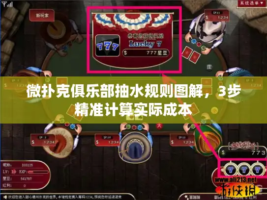微扑克俱乐部抽水规则图解,3步精准计算实际成本 微扑克俱乐部抽水规则图解,3步精准计算实际成本