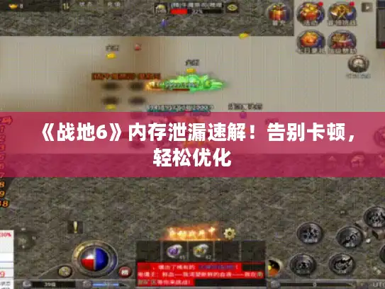 《战地6》内存泄漏速解！告别卡顿，轻松优化