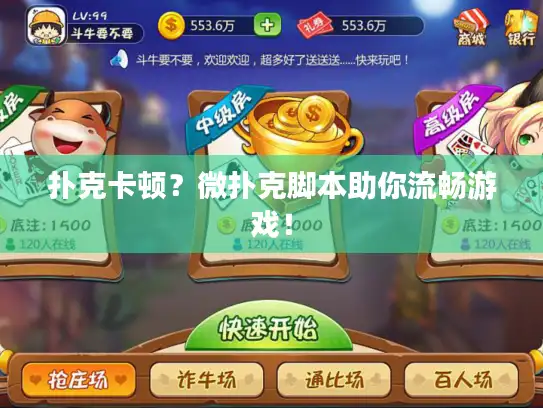 扑克卡顿？微扑克脚本助你流畅游戏！