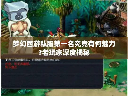 梦幻西游私服第一名究竟有何魅力?老玩家深度揭秘 梦幻西游私服第一名究竟有何魅力?老玩家深度揭秘
